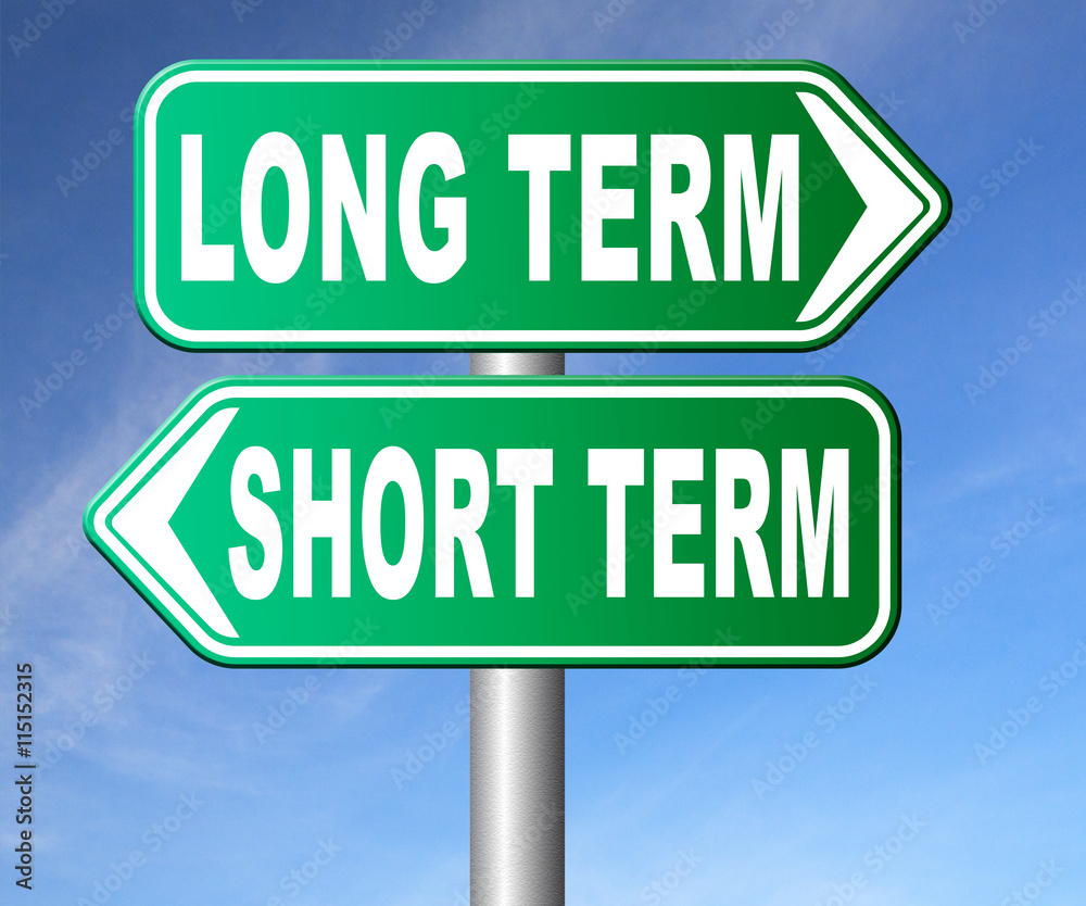 long or short term planning or thinking long or short term planning or thinking