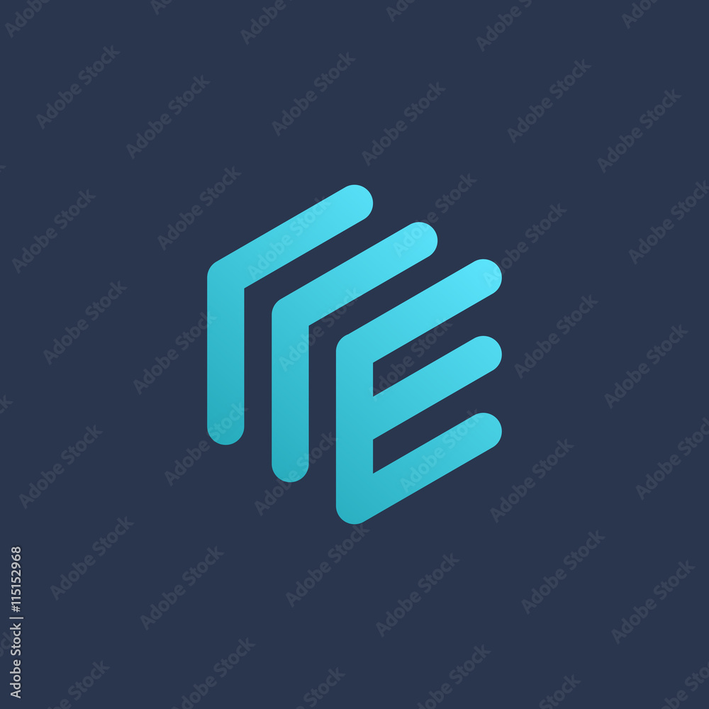 Letter E logo icon design template elements Letter E logo icon design template elements