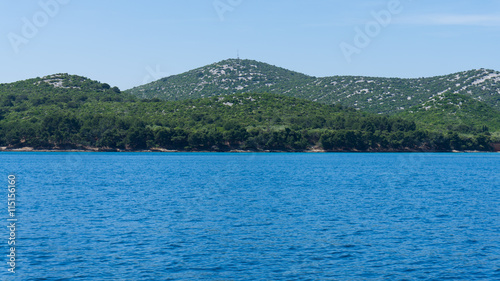 The Adriatic sea view. beautiful image