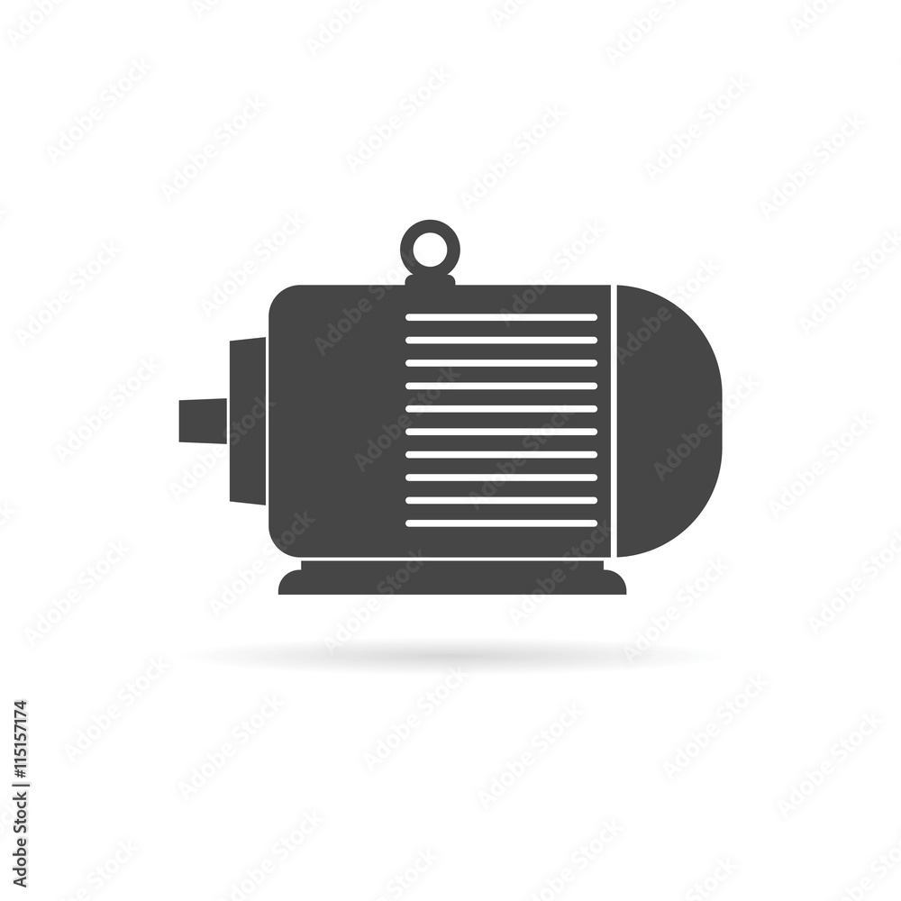 Electric motor icon Electric motor icon