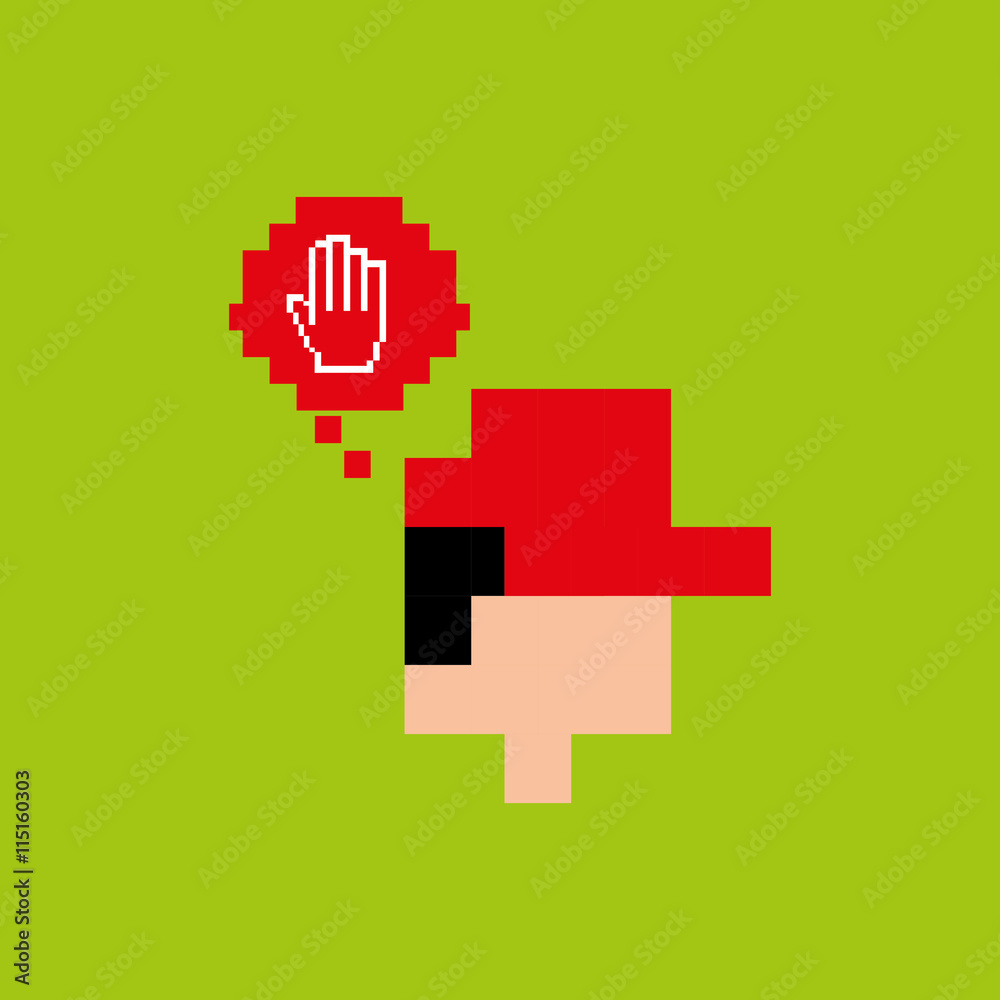 Obraz premium gamers play icon