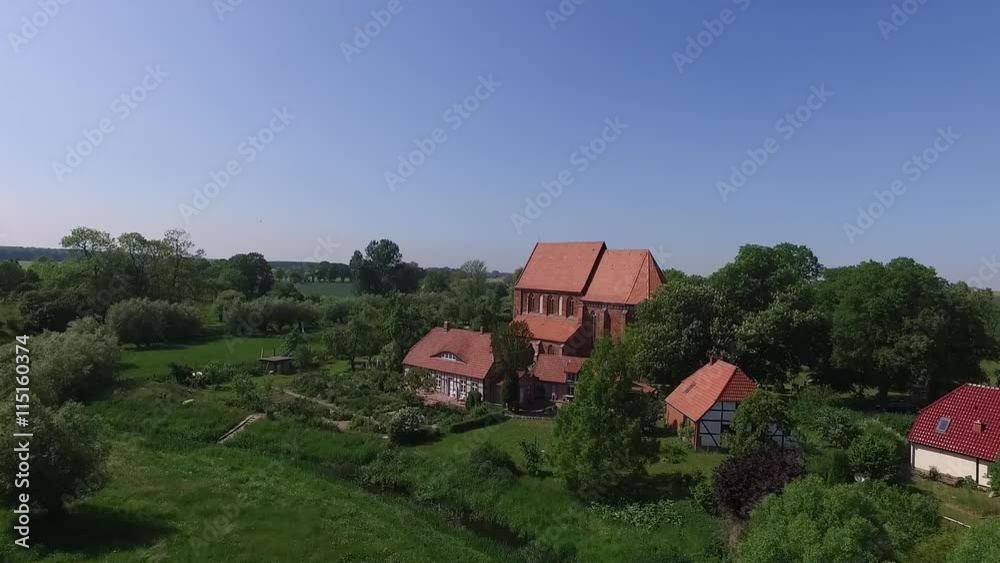 flight over vorpommern - germany by drone flight over vorpommern - germany by drone