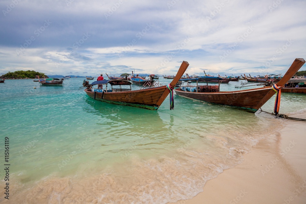 Holiday in Thailand - Beautiful island of Koh Lipe with sandy beaches Holiday in Thailand - Beautiful island of Koh Lipe with sandy beaches