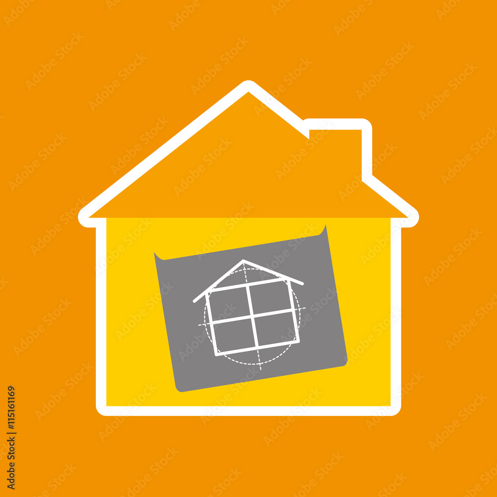 Obraz premium industry construction icon