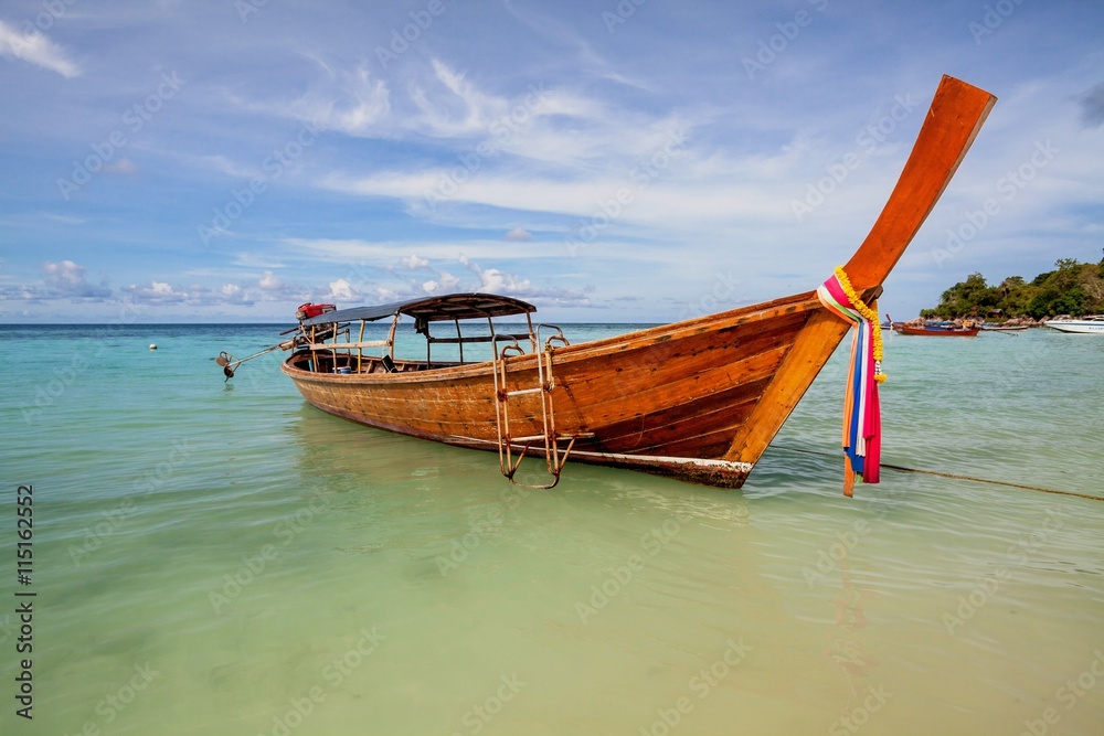 Holiday in Thailand - Beautiful island of Koh Lipe with sandy beaches