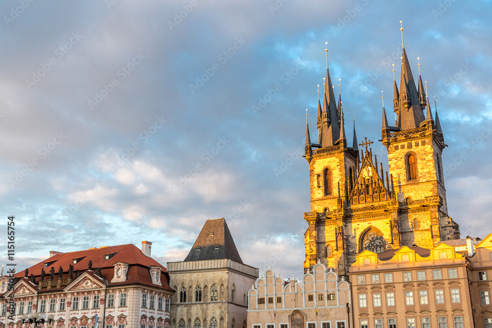 Naklejka premium Prague Old Town Square