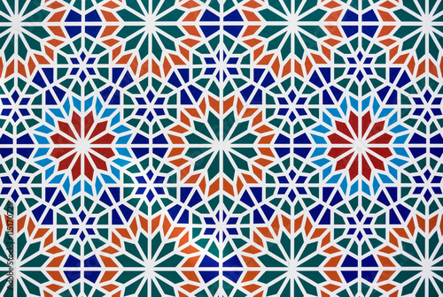 Texture of Arabic tile