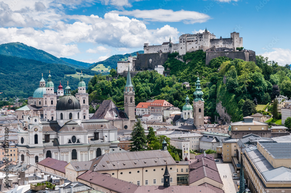 Salzburg - Stadtansicht, Österreich