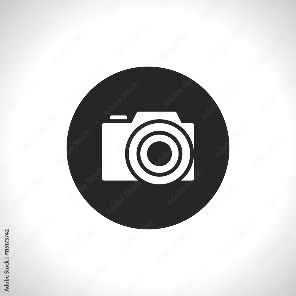 photo camera vector icon