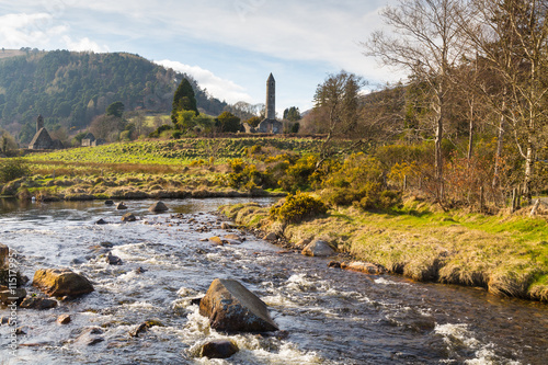 The Monastic City in Glendalough, Co. Wicklow
 photo