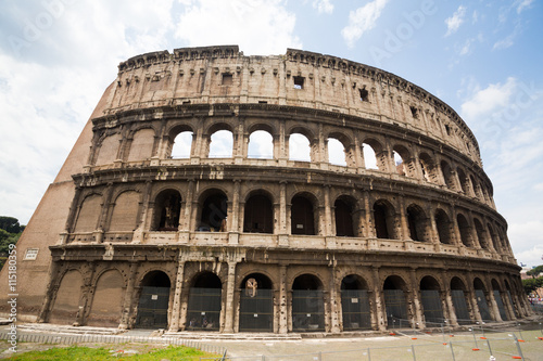 Colosseum in Rome  Italy