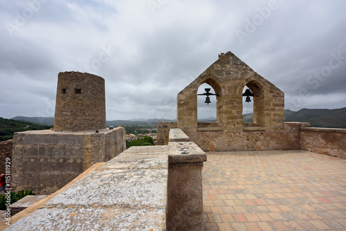 Castle of Capdepera. Municipality Capdepera, island Majorca, Spain.