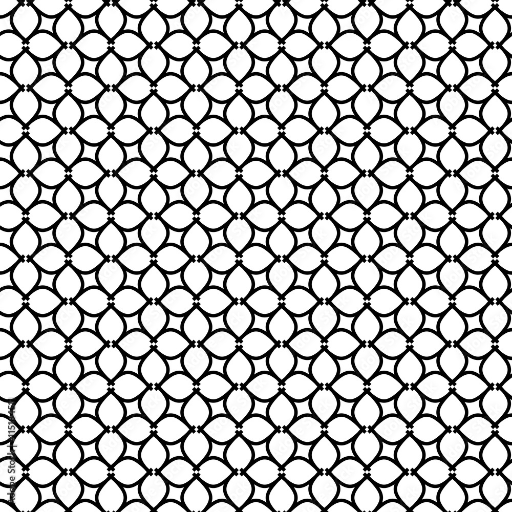 Naklejka premium Seamless Pattern in Arabian Style