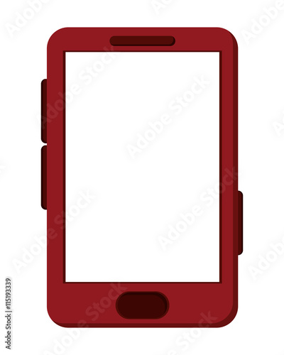 cellphone with touchscreen icon