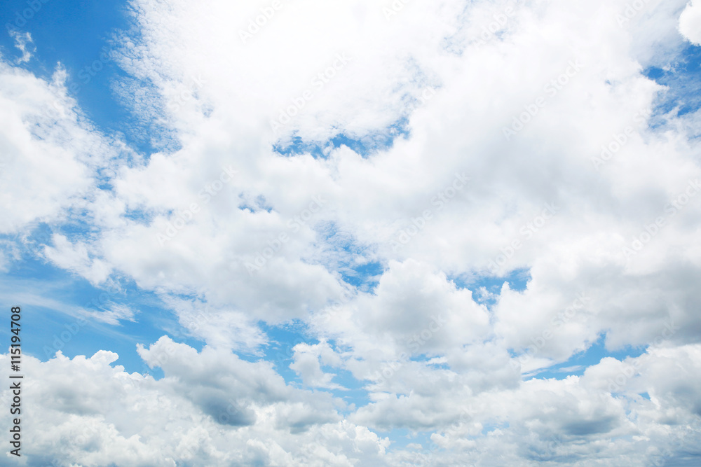 夏の青空 Stock Photo Adobe Stock