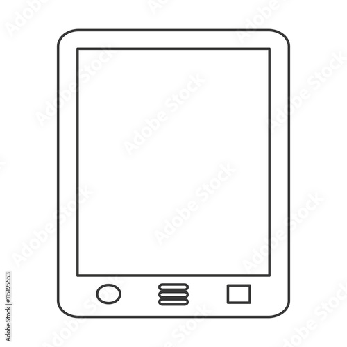 cellphone with touchscreen icon