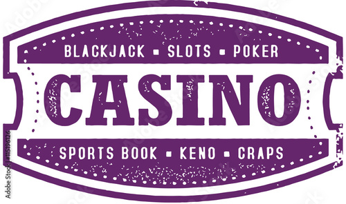 Casino Vintage Sign