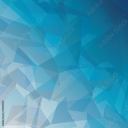 geometric blue tones background patterns icon