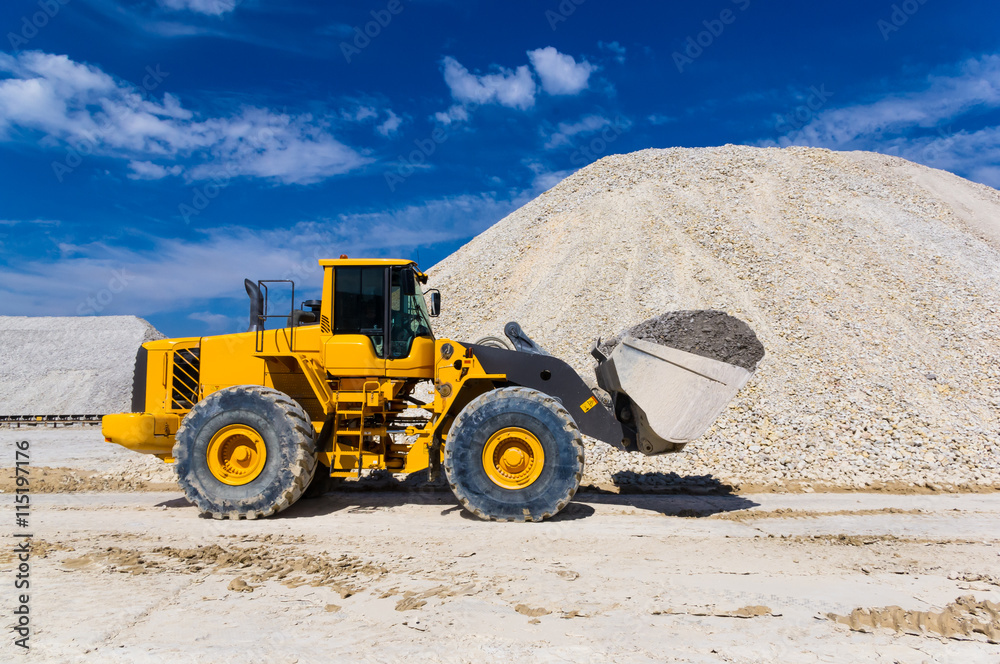 warehouse production in a quarry warehouse production in a quarry