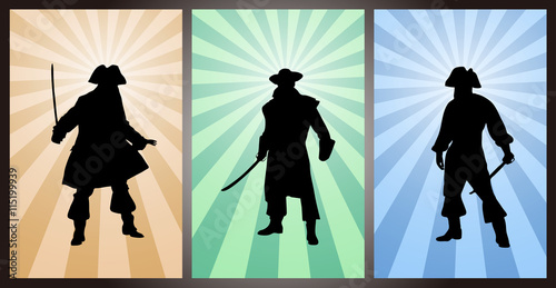 Set of Pirates, Silhouette 