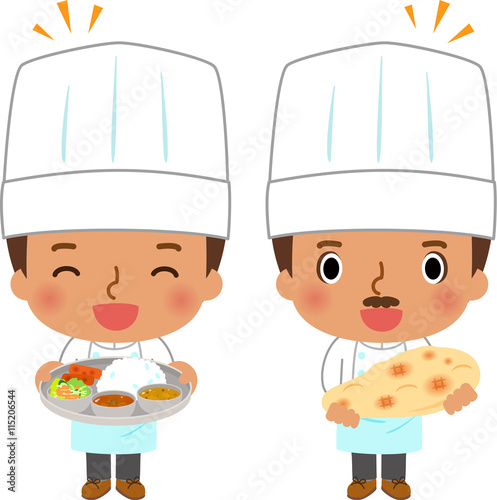インド料理のシェフ