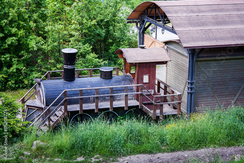 Wooden train