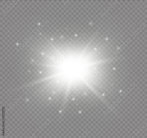 Abstract image of lighting flare.