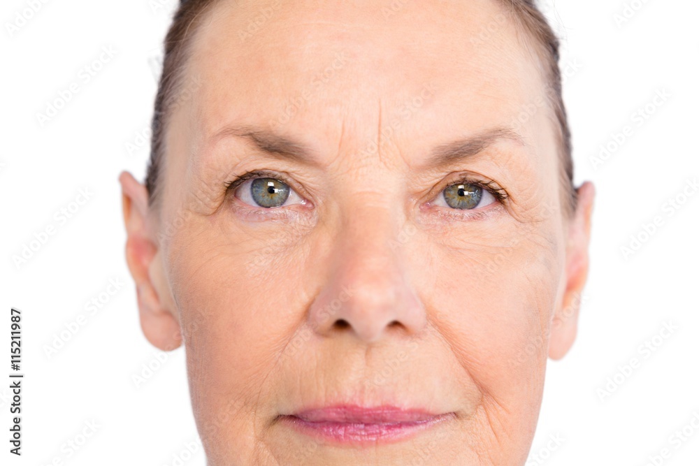 Obraz premium Close-up portrait of confident mature woman