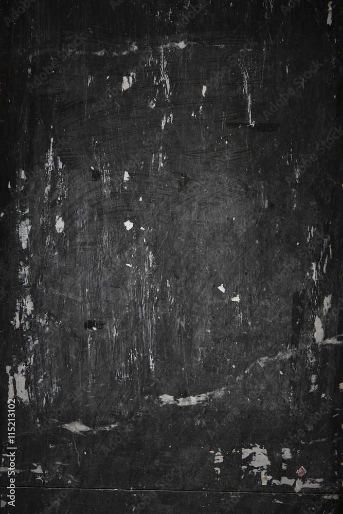 Fototapeta premium Textured black grunge background