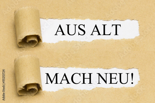 Bild auf Leinwand aus alt mach neu!