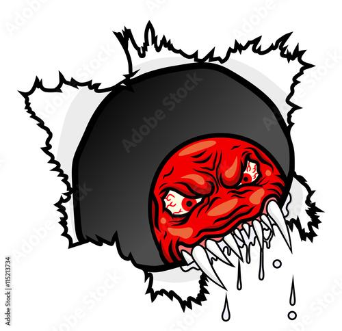 Angry face