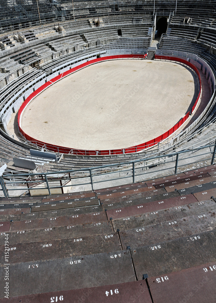 Roman Amphitheatre in Arles - Southern France