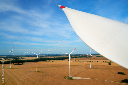 Windpark von Oben photo