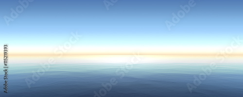 illustration with Sea panorama. super panorama