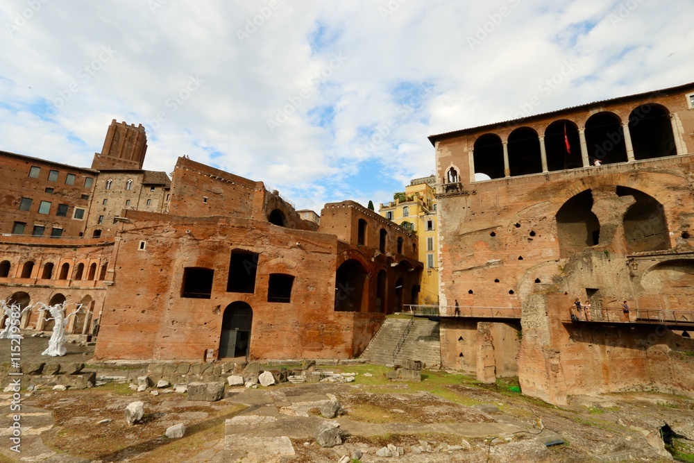 Emperor Trajan's market, Rome , ITALY
