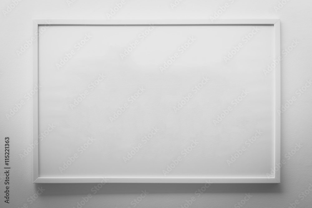 White frame White frame