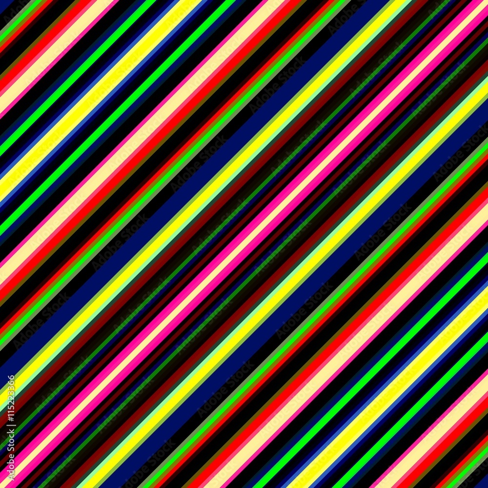 Vibrant diagonal multicolored stripes illustration. Vibrant diagonal multicolored stripes illustration.