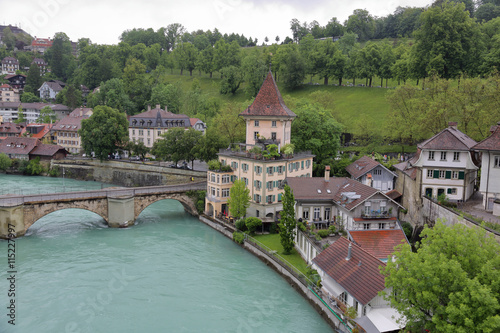 City of Bern - capital of Switzerland. General view