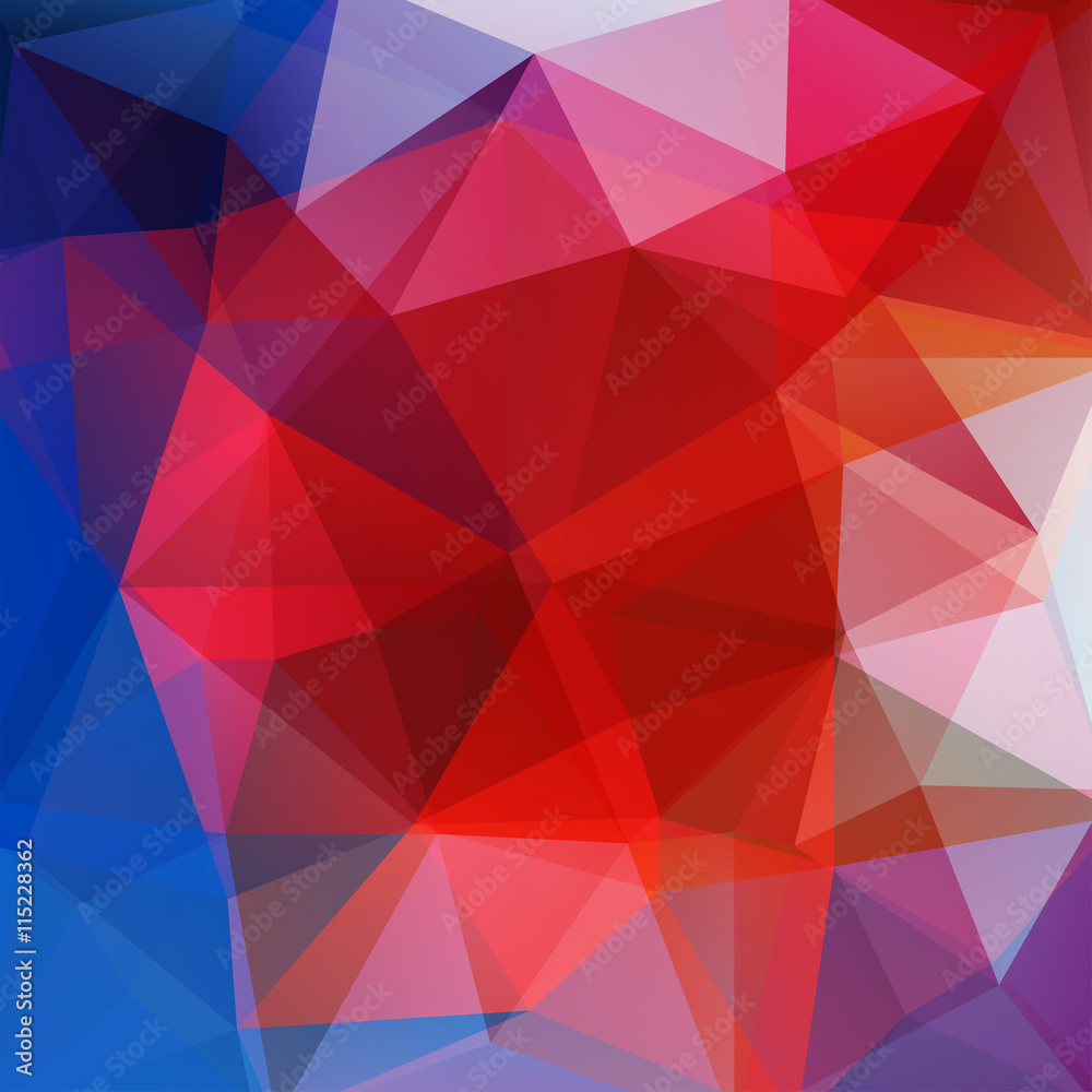 Obraz premium Background of geometric shapes. Colorful mosaic pattern. 