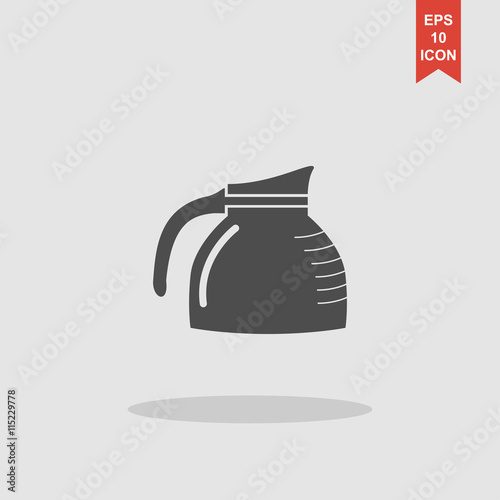 vector kettle icon