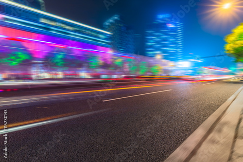 motion blurred urban traffic © kalafoto