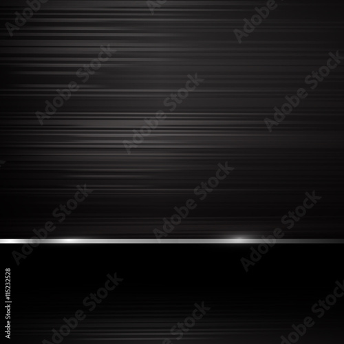 Dark chrome steel abstract background vector illustration eps10