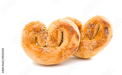 baked pretzel
