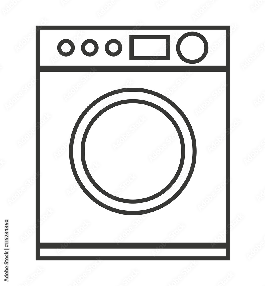 washing machine isolated icon design washing machine isolated icon design