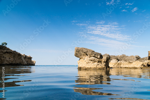 Rocks at the sea