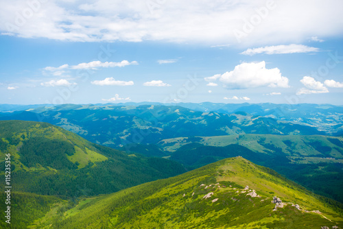Mountains landscape