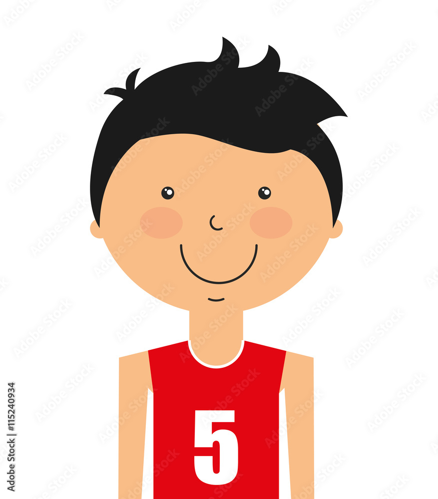 player avatar  isolated icon design