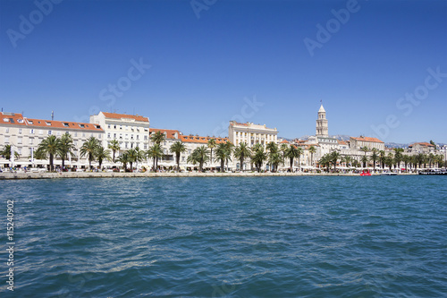 Panoramic view of Split Croatia