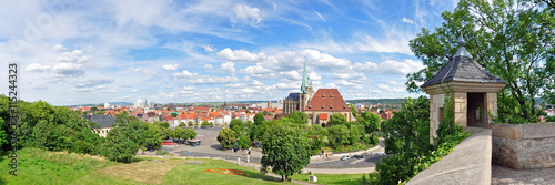 Blick vom Petersberg auf die Altstadt von Erfurt photo