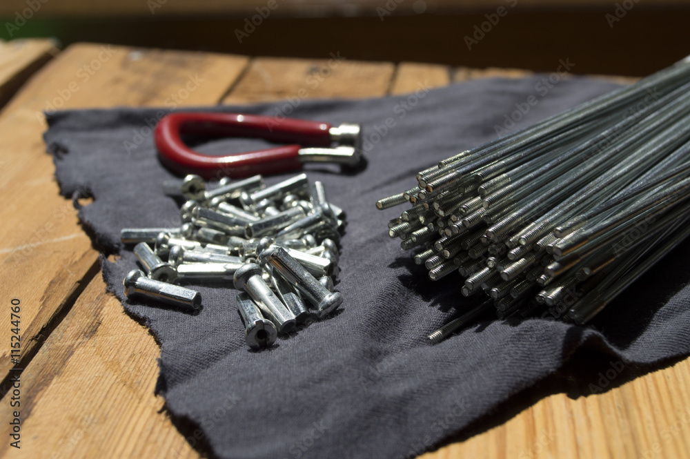 bicycle spokes for the wheel bicycle spokes for the wheel